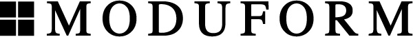 Moduform logo in black