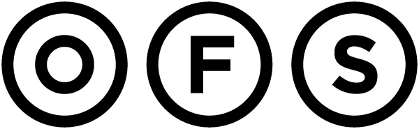 OFS logo in black
